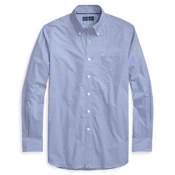 Blue/White Classic Fit Gingham Shirt Polo Ralph Lauren 1