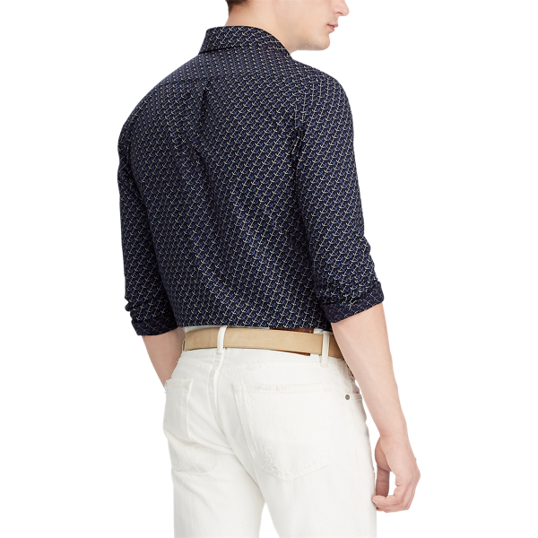 Crossing Anchors Classic Fit Anchor-Print Shirt Polo Ralph Lauren 6