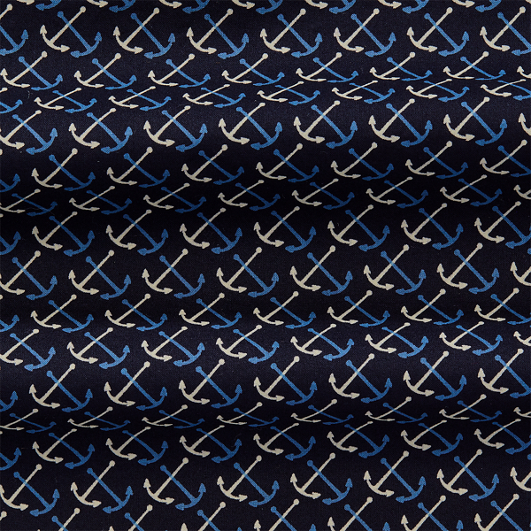 Crossing Anchors Classic Fit Anchor-Print Shirt Polo Ralph Lauren 7