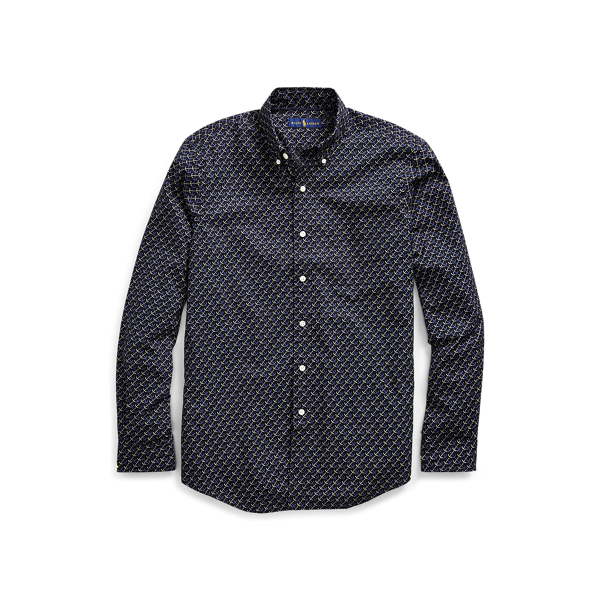 Crossing Anchors Classic Fit Anchor-Print Shirt Polo Ralph Lauren 2