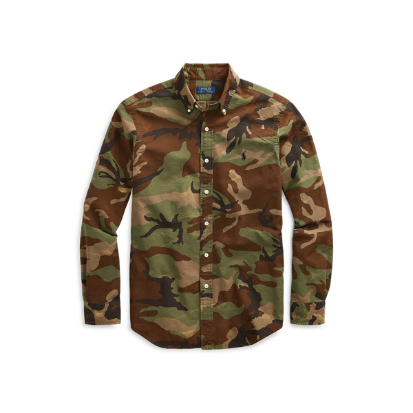 Ralph lauren camo polo shirt online