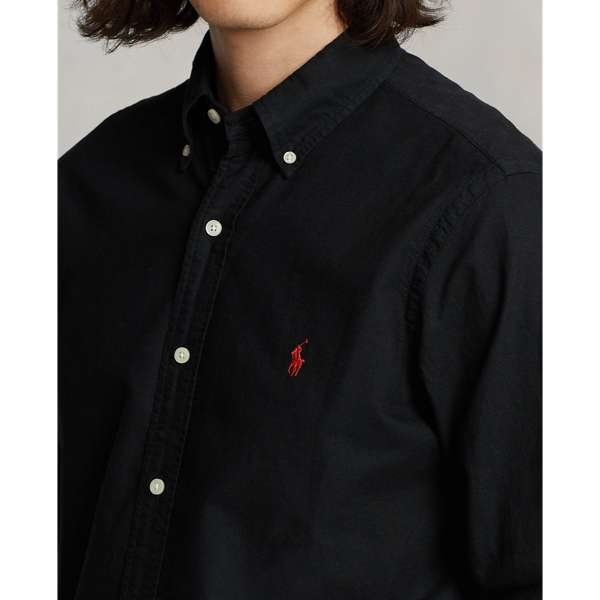 Ralph lauren black oxford shirt best sale