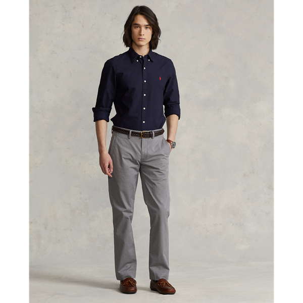 Slim Fit Garment-Dyed Oxford Shirt