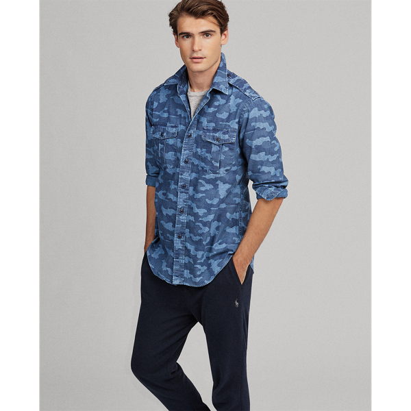 Classic Fit Chambray Workshirt
