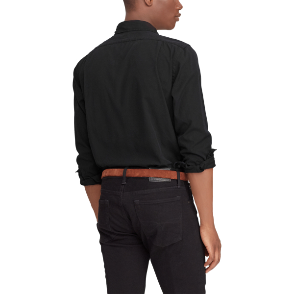 Chemise de smoking coupe classique Polo Ralph Lauren en Black 6