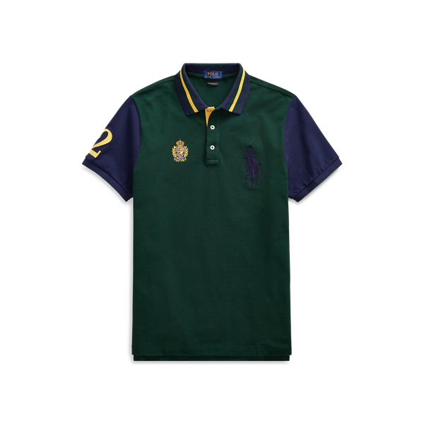 Custom Slim Fit Mesh Polo Polo Ralph Lauren in 1