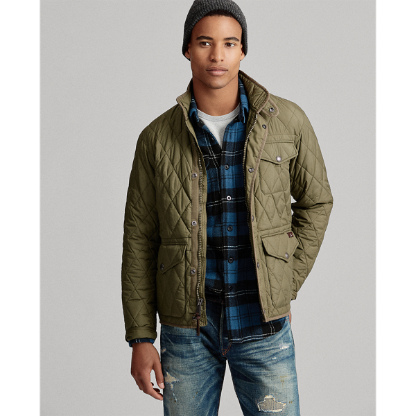 Quilted Jacket for Men Ralph Lauren UZ