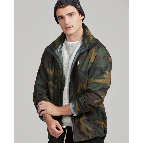 Camo Waterproof Jacket for Men Ralph Lauren IN