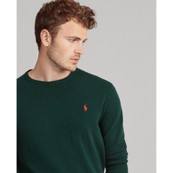 Merino Wool Crewneck Sweater Ralph Lauren UK