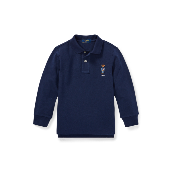 Polo Polo Bear in piqu&eacute; di cotone Boys 1.5-6 Years in 1