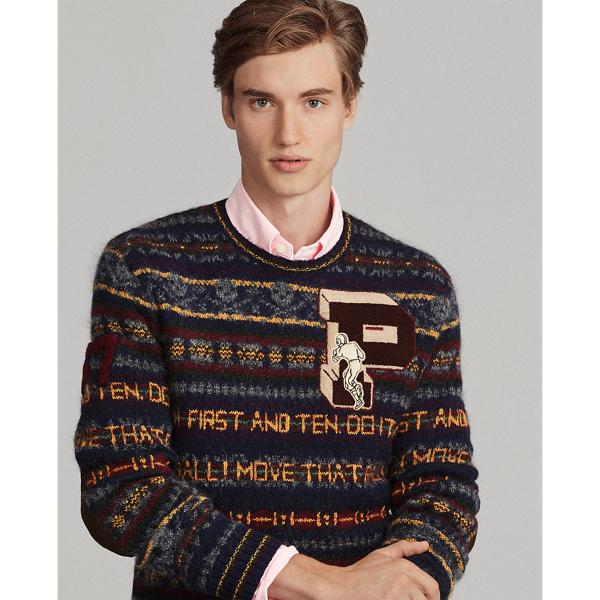 Fair Isle Wool-Blend Jumper for Men | Ralph Lauren® IN