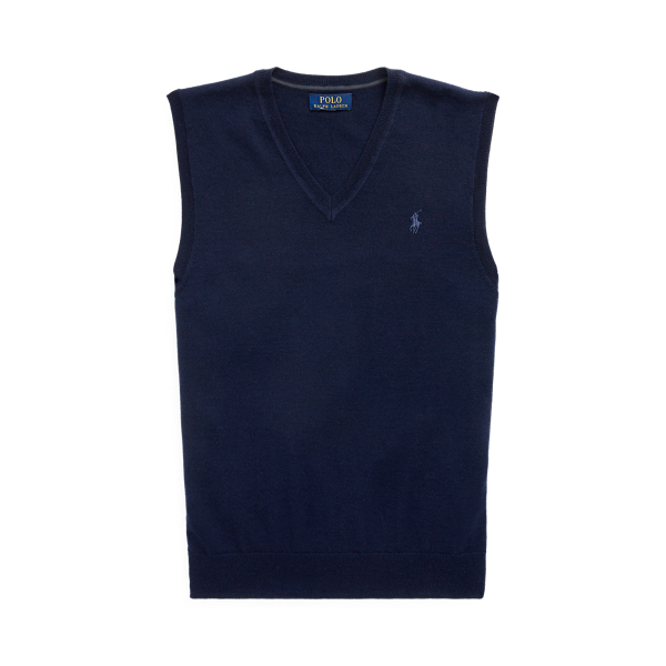 Washable Wool Men's Tank Top Polo Ralph Lauren 1