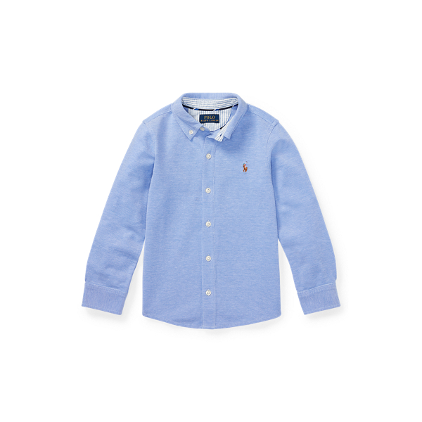 Knit Cotton Oxford Shirt Boys 1.5-6 Years 1