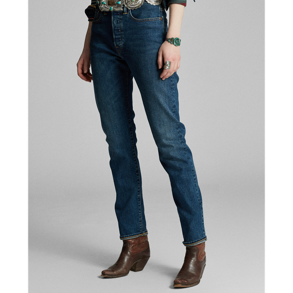 Straight-Fit Vintage-Jeans