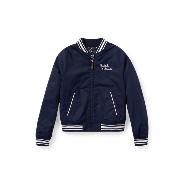 Reversible Baseball Jacket Girls 7-14 Years 1