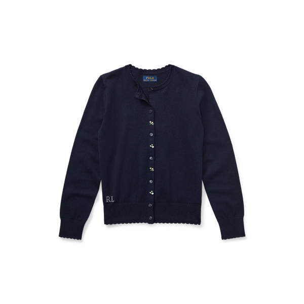 Cardigan in cotone ricamato Girls 7-14 Years in 1