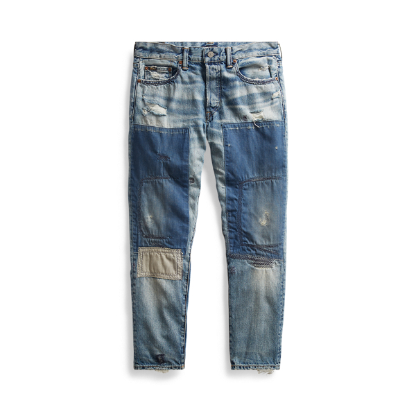 Cal&ccedil;as de ganga Avery com aplica&ccedil;&otilde;es Polo Ralph Lauren em 1