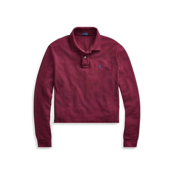 Polo en piqu&eacute; raccourci Polo Ralph Lauren en 1