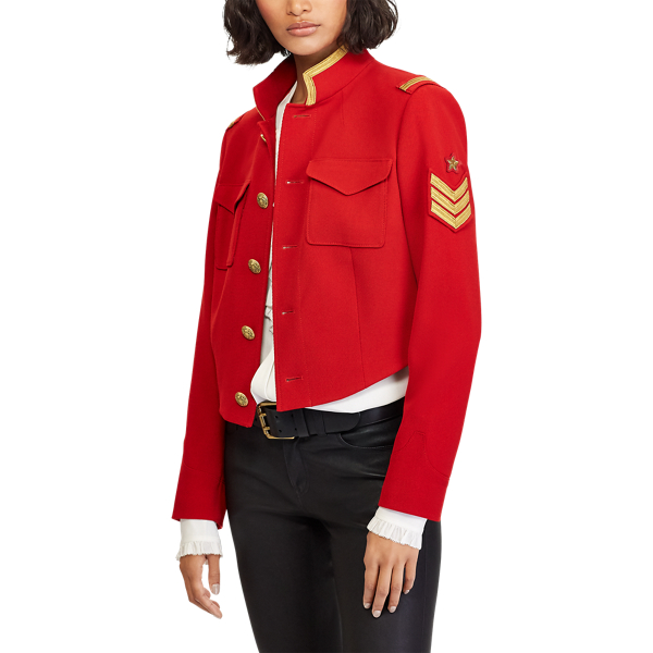 Polo ralph lauren women's military jacket online