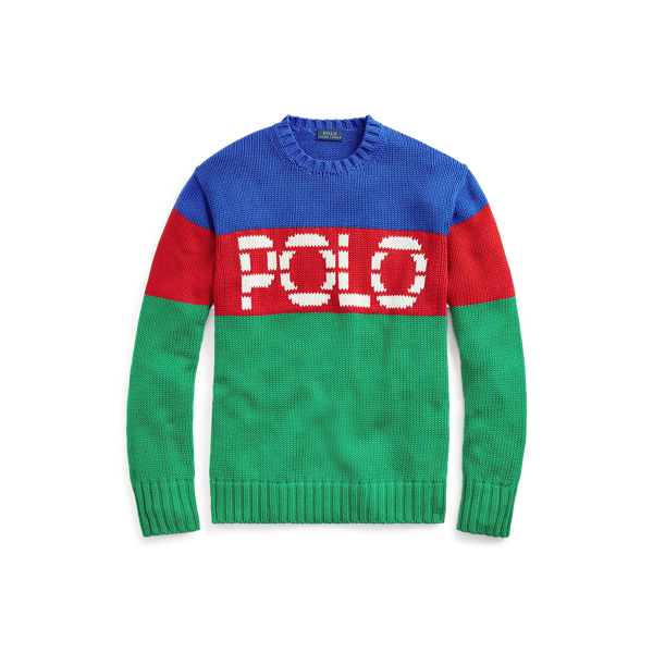Color-Blocked Cotton Sweater Polo Ralph Lauren 1