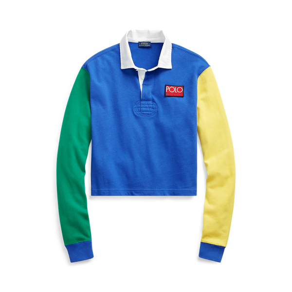 Cropped Rugby Shirt Polo Ralph Lauren 1