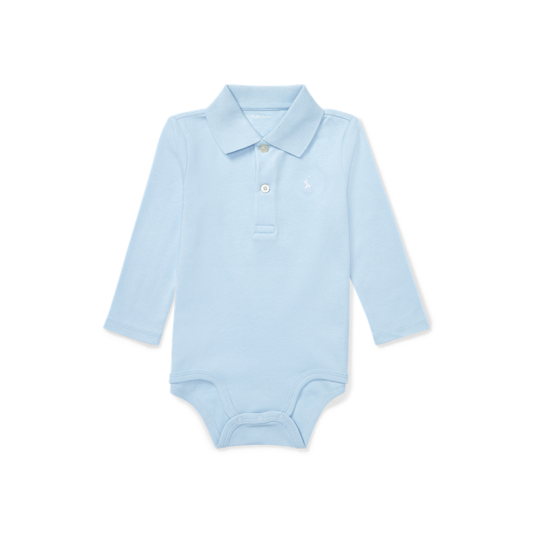 Cotton Interlock Polo Bodysuit Baby Boy 1