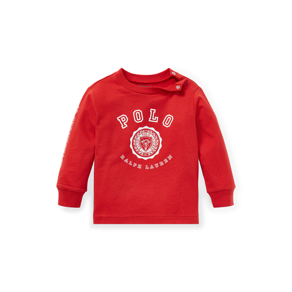 Camiseta de punto de algod&oacute;n con estampado Baby Boy en 1