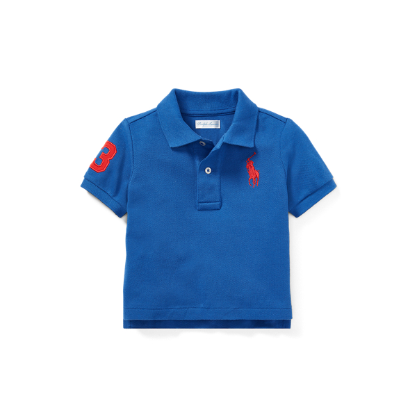 Cotton Mesh Polo Shirt