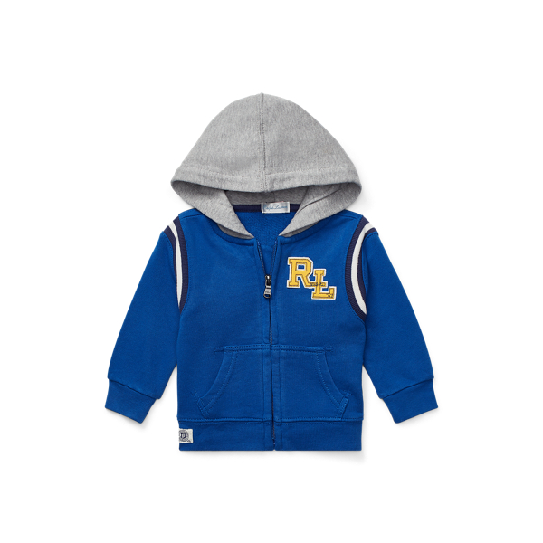 Sweat &agrave; capuche en coton &eacute;ponge Baby Boy en 1