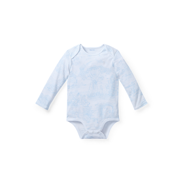 Toile-Print Cotton Bodysuit Baby Boy 1