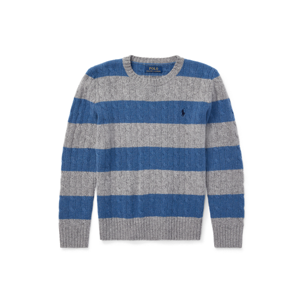 Cable-Knit Wool-Cashmere Jumper Boys 6-14 Years 1