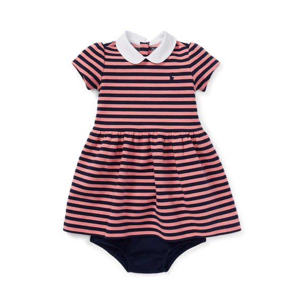 Striped Ponte Dress & Bloomer
