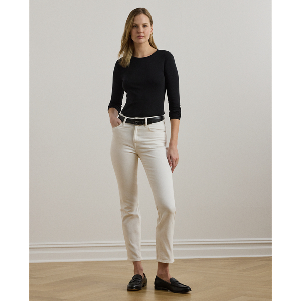 (取寄) ローレン ラルフローレン レディース コットンブレンド ロング スリーブ トップ Lauren Ralph Lauren women Cotton-Blend Long Sleeve Top Festive Red Lauren Ralph Lauren Long Sleeve Cotton Blend Top | Nordstrom