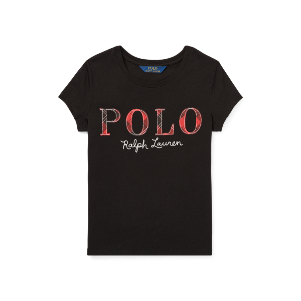 Floral Polo Jersey T-Shirt Girls 7-14 Years 1