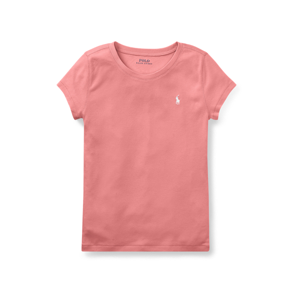 Cotton-Modal Crewneck T-Shirt Girls 7-14 Years 1