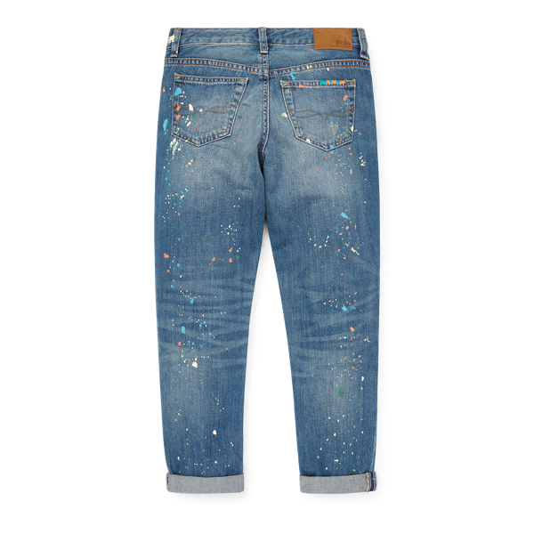 Phina Wash Embroidered Astor Slim Jean Girls 7-16 2