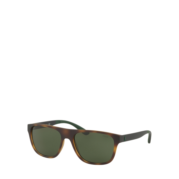 Rechteckige Sonnenbrille