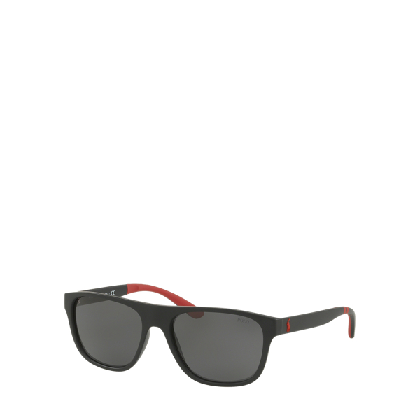 Black Rectangular Sunglasses Polo Ralph Lauren 2