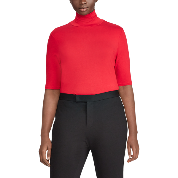 Crimson Knit Turtleneck Lauren Woman 4