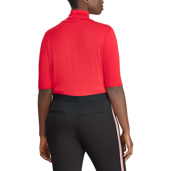 Crimson Knit Turtleneck Lauren Woman 5