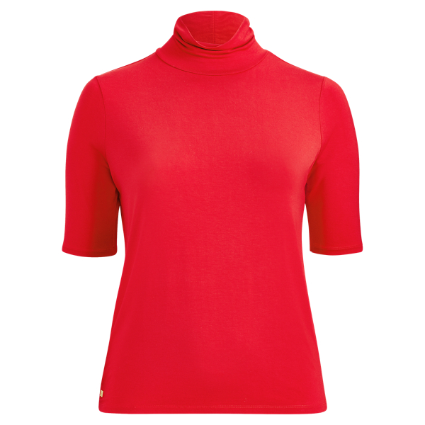 Crimson Knit Turtleneck Lauren Woman 1