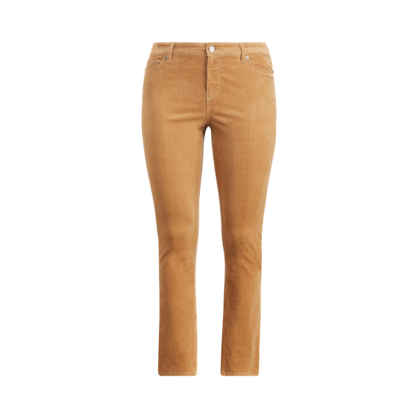 Mid-Rise Straight Corduroy Jean Lauren Woman 1