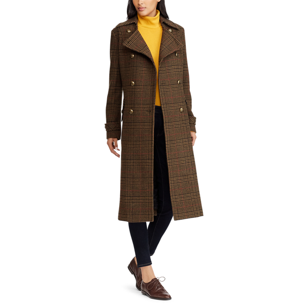 Ralph lauren gun check coat deals