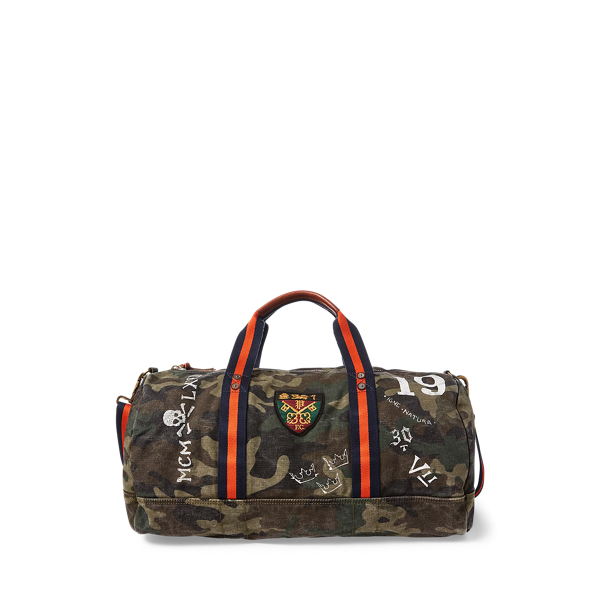 Polo camo duffle bag on sale