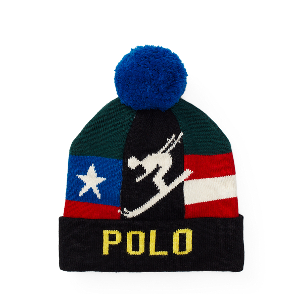 Polo downhill skier hat on sale