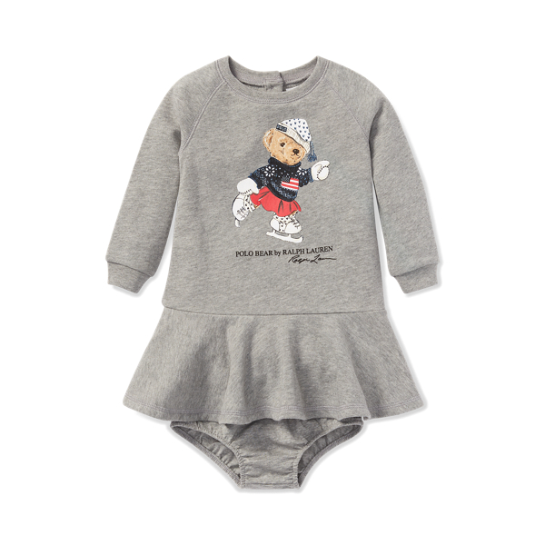 vestido y pololo con Osito Polo Baby Girl en 1