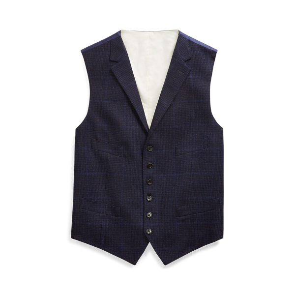 Houndstooth Windowpane Vest Polo Ralph Lauren 1