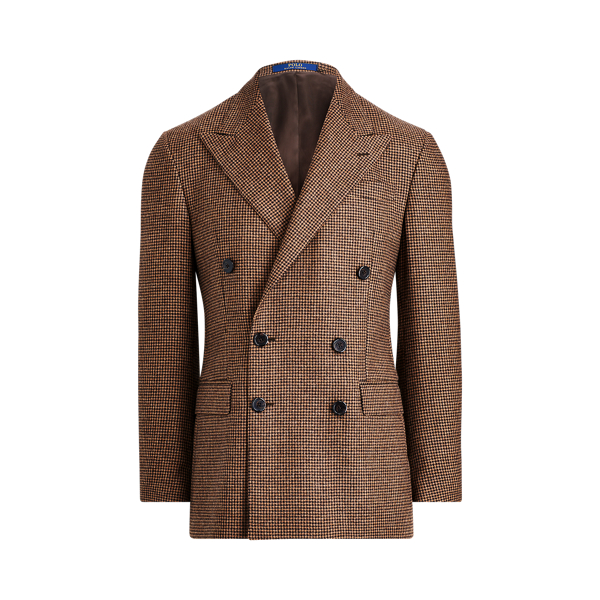 Houndstooth【RALPH LAUREN】クレストパッチ パファージャケット LAUREN RALPH LAUREN Houndstooth Crest-Patch Puffer Coat in