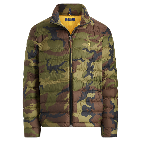 Ralph lauren camo gilet hotsell