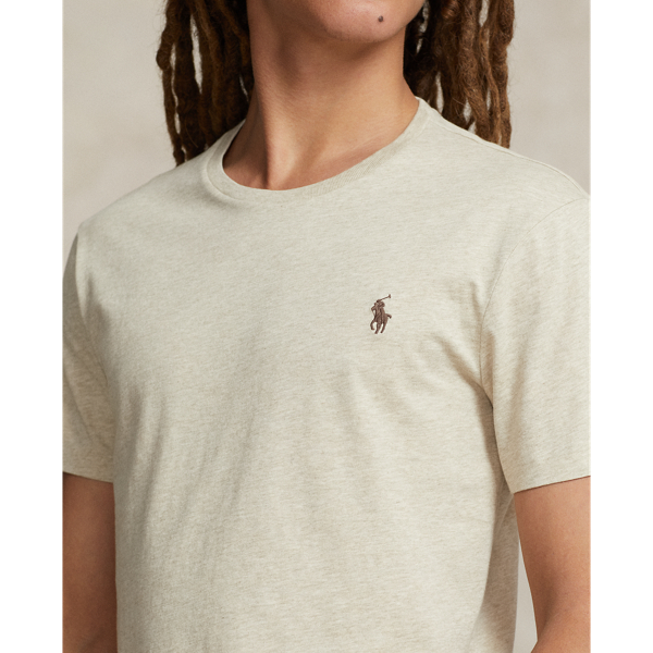 Expedition Dune Heather Custom Slim Crewneck T-Shirt Polo Ralph Lauren 5